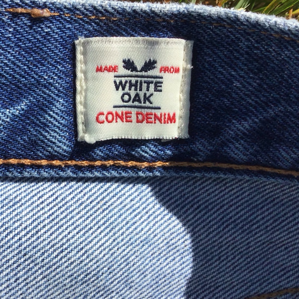 Levi’s Women’s 501 S Skinny Selvedge White Oak Cone Denim Distressed Jeans 27x28 - Picture 3 of 10